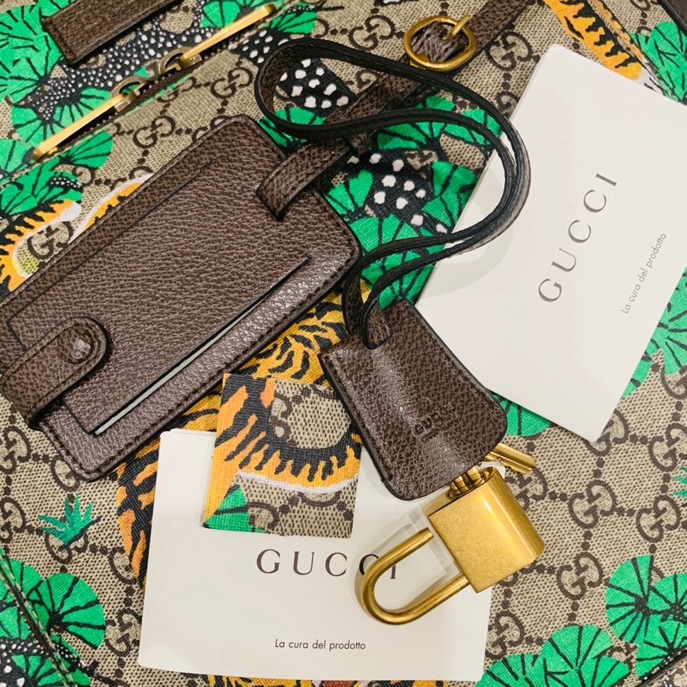 Gucci Bengal GG Supreme Carry-on - Picture 8 of 8